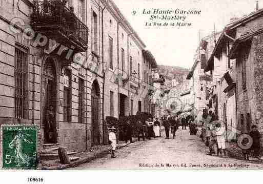 Ville de SAINTMARTORY, carte postale ancienne