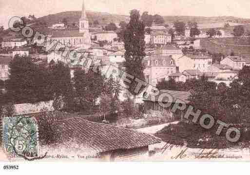 Ville de SAINTVINCENTDEREINS, carte postale ancienne