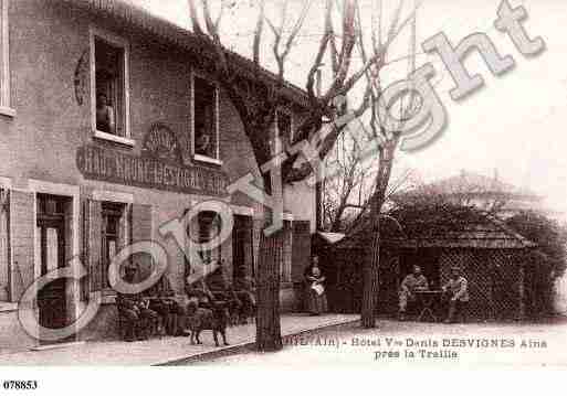 Ville de THIL, carte postale ancienne