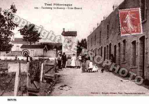 Ville de TOUL, carte postale ancienne