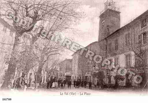 Ville de VAL(LE), carte postale ancienne