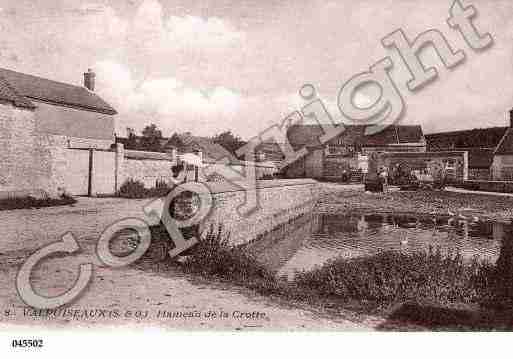 Ville de VALPUISEAUX, carte postale ancienne