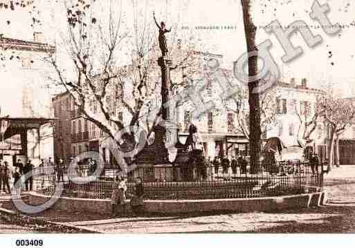 Ville de VIDAUBAN, carte postale ancienne