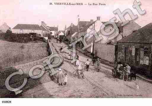 Ville de VIERVILLESURMER, carte postale ancienne