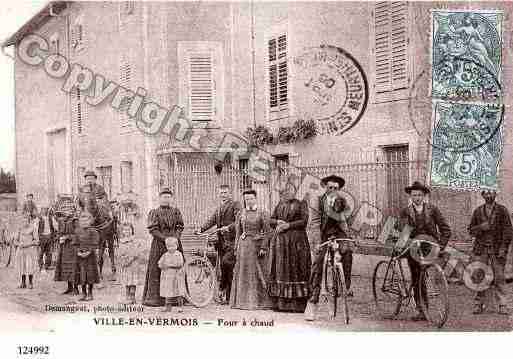 Ville de VILLEENVERMOIS, carte postale ancienne