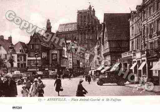 Ville de ABBEVILLE, carte postale ancienne