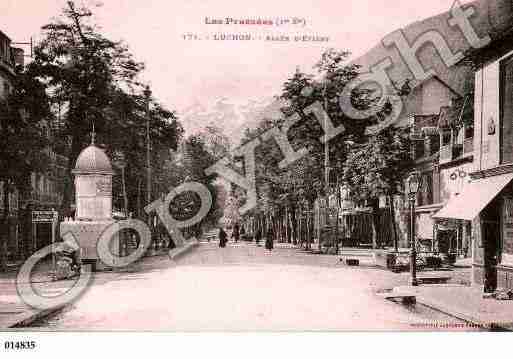 Ville de BAGNERESDELUCHON, carte postale ancienne