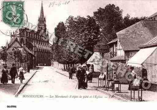 Ville de BONSECOURS, carte postale ancienne