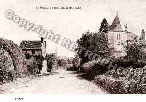 Ville de BOUZILLE, carte postale ancienne