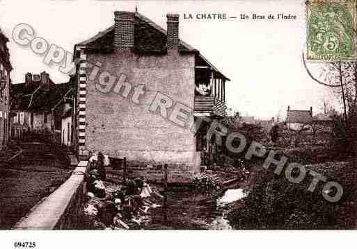 Ville de CHATRE(LA), carte postale ancienne