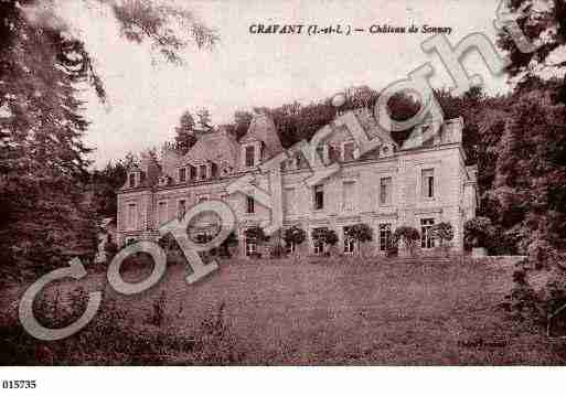 Ville de CRAVANTLESCOTEAUX, carte postale ancienne