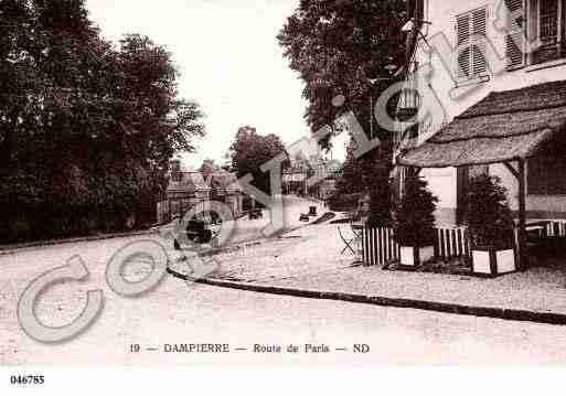 Ville de DAMPIERRE, carte postale ancienne