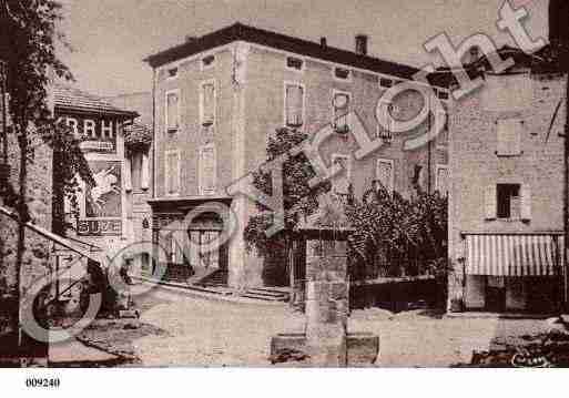 Ville de DESAIGNES, carte postale ancienne