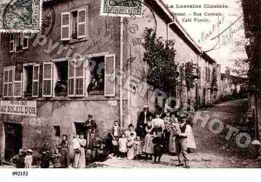 Ville de DORNOT, carte postale ancienne