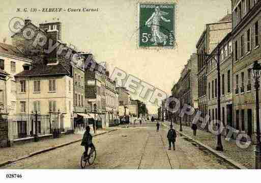 Ville de ELBEUF, carte postale ancienne