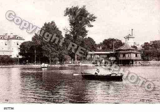 Ville de ENGHIENLESBAINS, carte postale ancienne