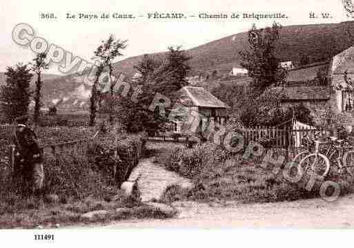 Ville de FECAMP, carte postale ancienne