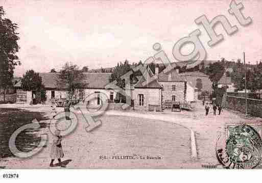 Ville de FELLETIN, carte postale ancienne