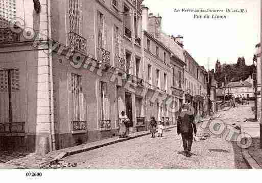 Ville de FERTESOUSJOUARRE(LA), carte postale ancienne