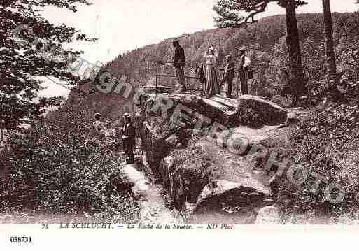 Ville de GERARDMER, carte postale ancienne