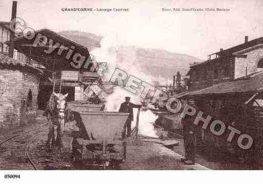 Ville de GRANDCOMBE(LA), carte postale ancienne