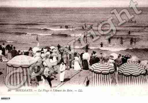 Ville de HOULGATE, carte postale ancienne