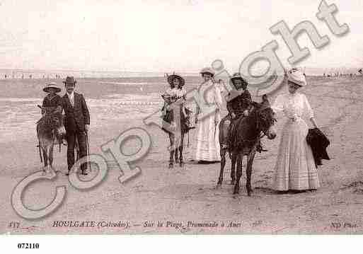 Ville de HOULGATE, carte postale ancienne