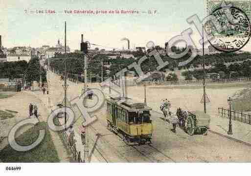 Ville de LILAS(LES), carte postale ancienne