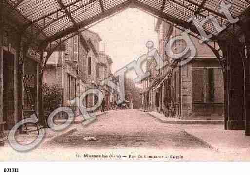 Ville de MASSEUBE, carte postale ancienne