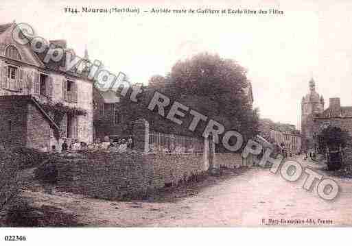 Ville de MAURON, carte postale ancienne