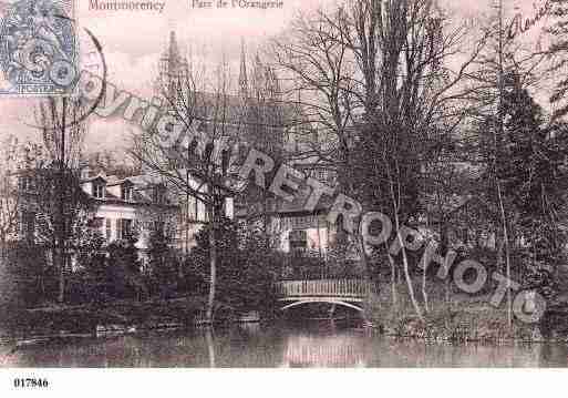 Ville de MONTMORENCY, carte postale ancienne