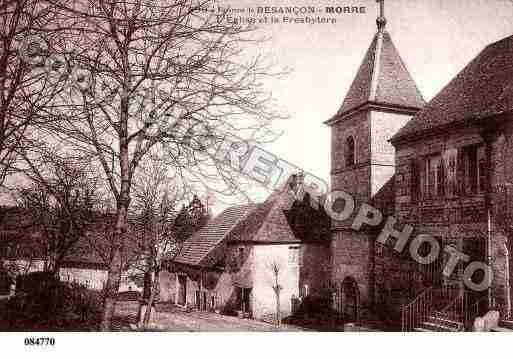 Ville de MORRE, carte postale ancienne