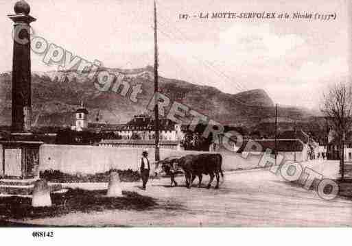 Ville de MOTTESERVOLEX(LA), carte postale ancienne