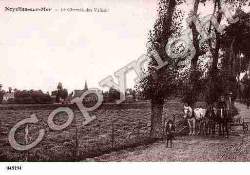 Ville de NOYELLESSURMER, carte postale ancienne