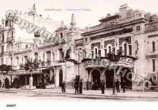 Ville de PERPIGNAN, carte postale ancienne