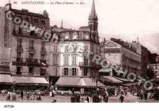 Ville de SAINTCLOUD, carte postale ancienne