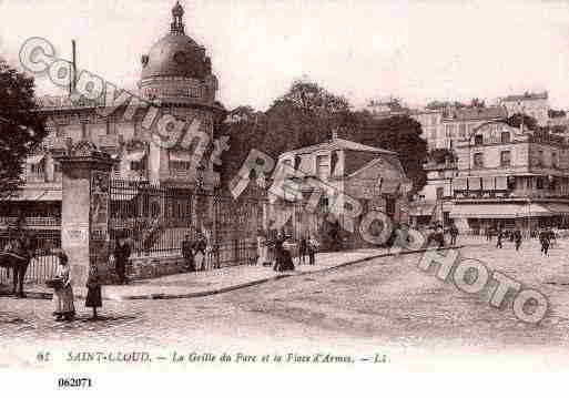 Ville de SAINTCLOUD, carte postale ancienne