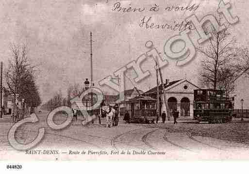 Ville de SAINTDENIS, carte postale ancienne