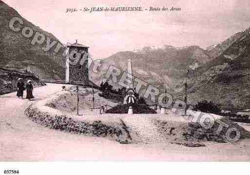 Ville de SAINTJEANDEMAURIENNE, carte postale ancienne