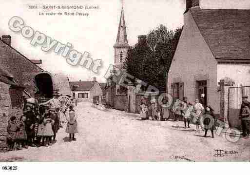 Ville de SAINTSIGISMOND, carte postale ancienne