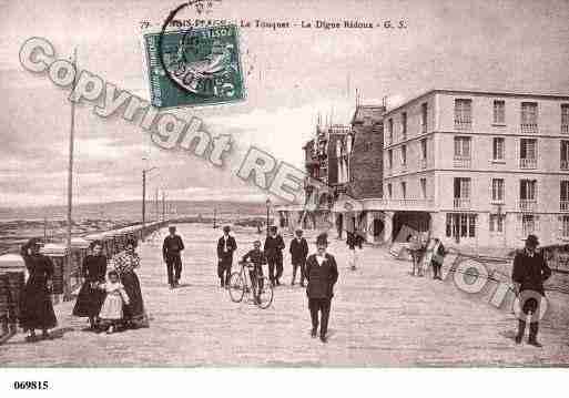 Ville de TOUQUETPARISPLAGE(LE), carte postale ancienne