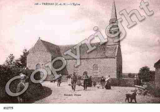 Ville de TREDIAS, carte postale ancienne