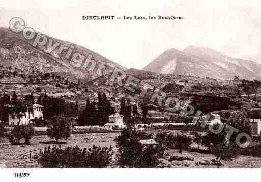 Ville de DIEULEFIT, carte postale ancienne