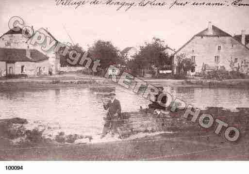 Ville de MAGNYVERNOIS, carte postale ancienne