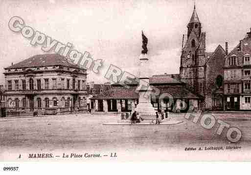 Ville de MAMERS, carte postale ancienne