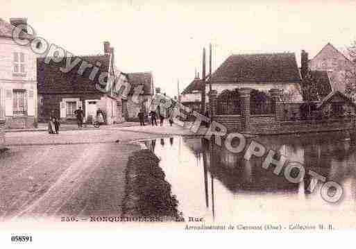 Ville de AGNETZ, carte postale ancienne