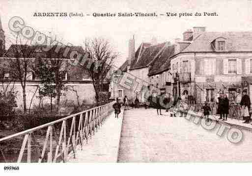 Ville de ARDENTES, carte postale ancienne