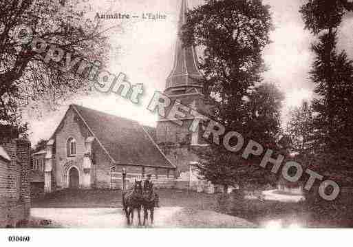 Ville de AUMATRE, carte postale ancienne