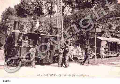 Ville de BELFORT, carte postale ancienne