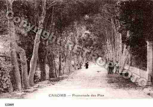 Ville de CAROMB, carte postale ancienne